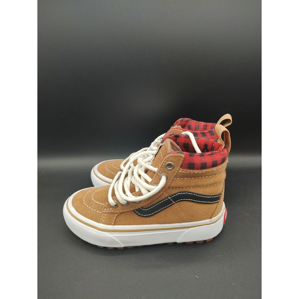 Vans Kids Sk8-Hi MTE-1 Brown Suede Primaloft Winter Sneaker Boots Size 11.0 - Picture 5 of 10
